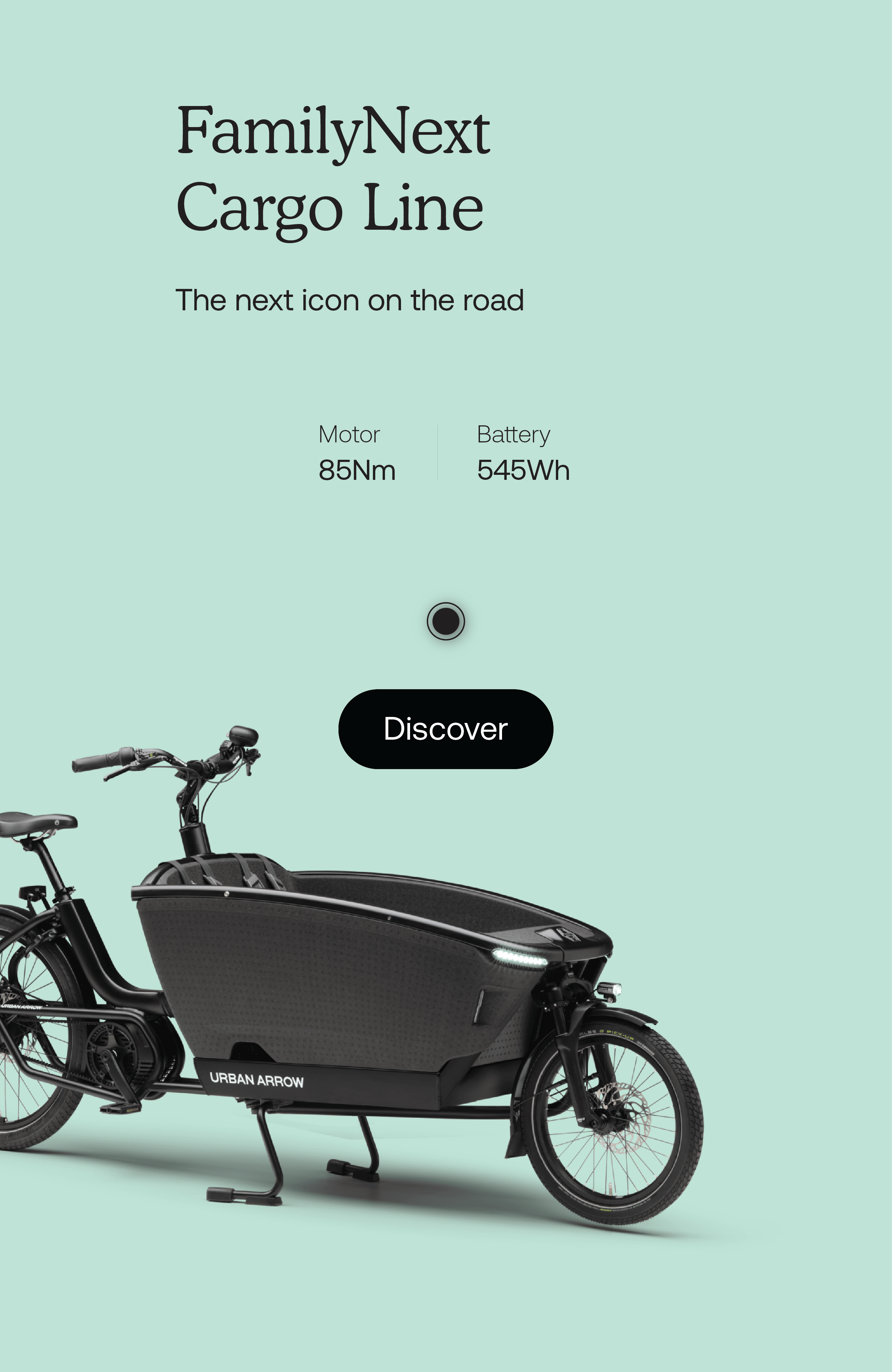 Urban arrow family bike 2025